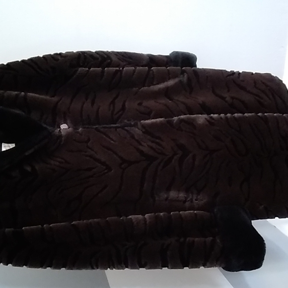 VINTAGE BORG COAT - Picture 1 of 5